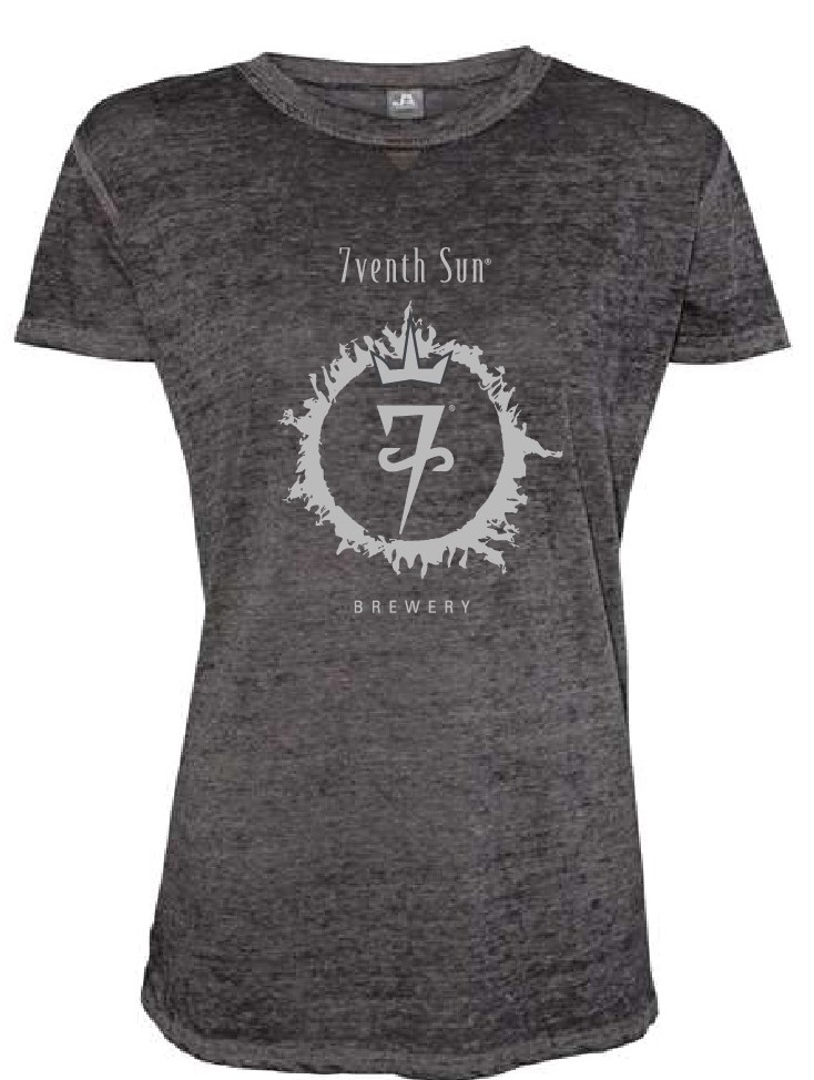 Heathered 7venth Sun Ladies Logo Tshirt