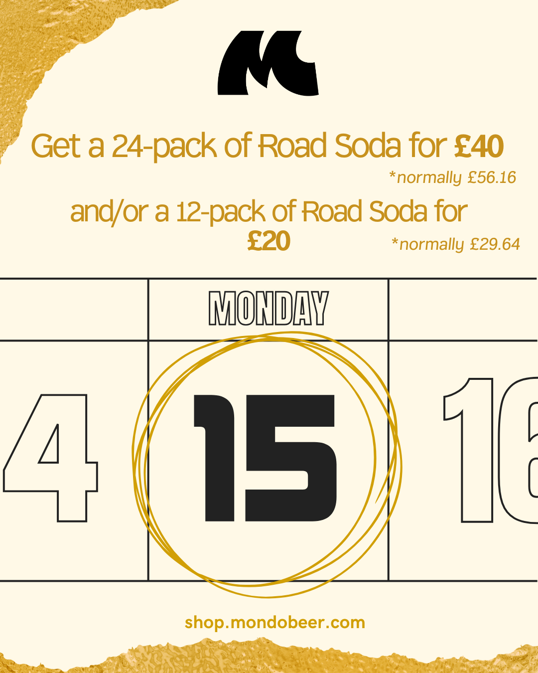 12 Days of Christmas - Day Eight - 24 Pack Road Soda