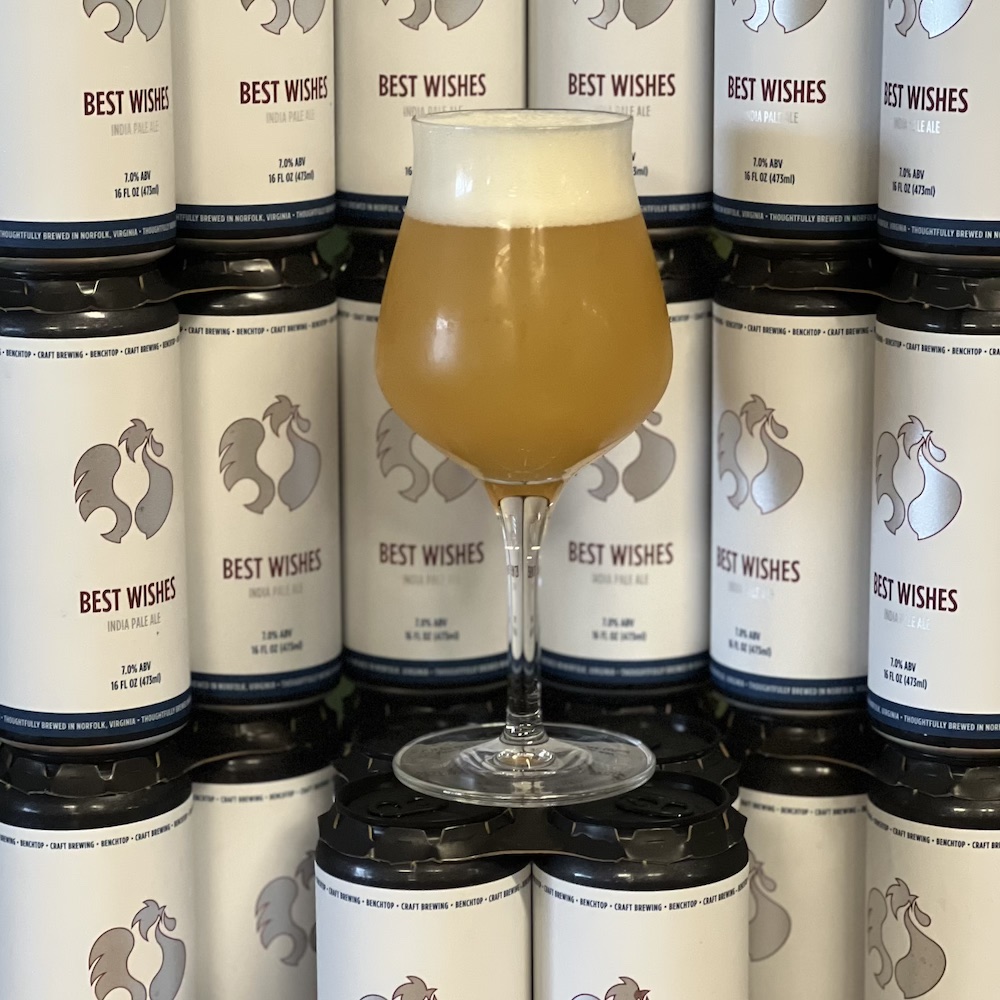 Best Wishes can graphic