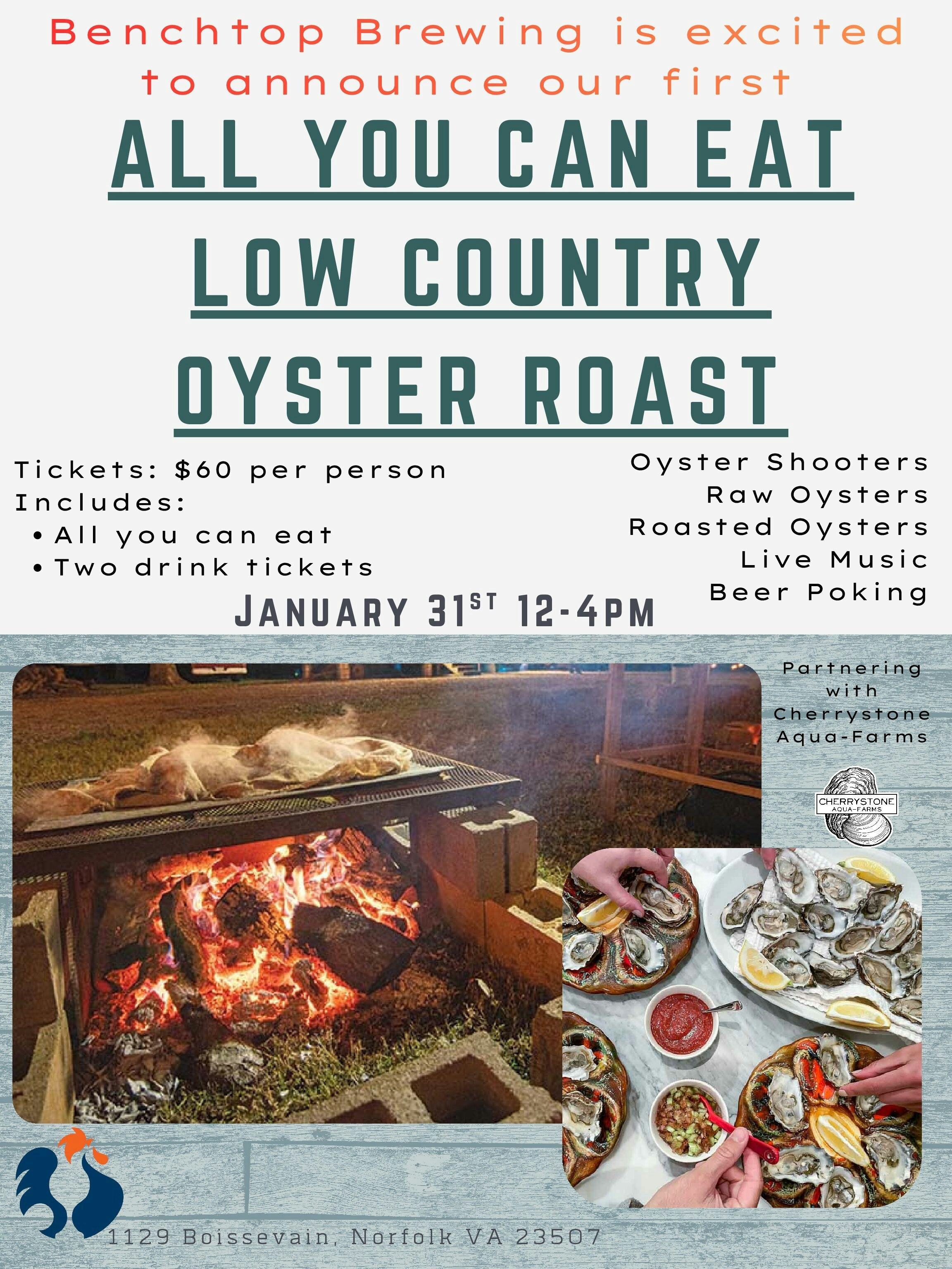 Low Country Oyster Roast