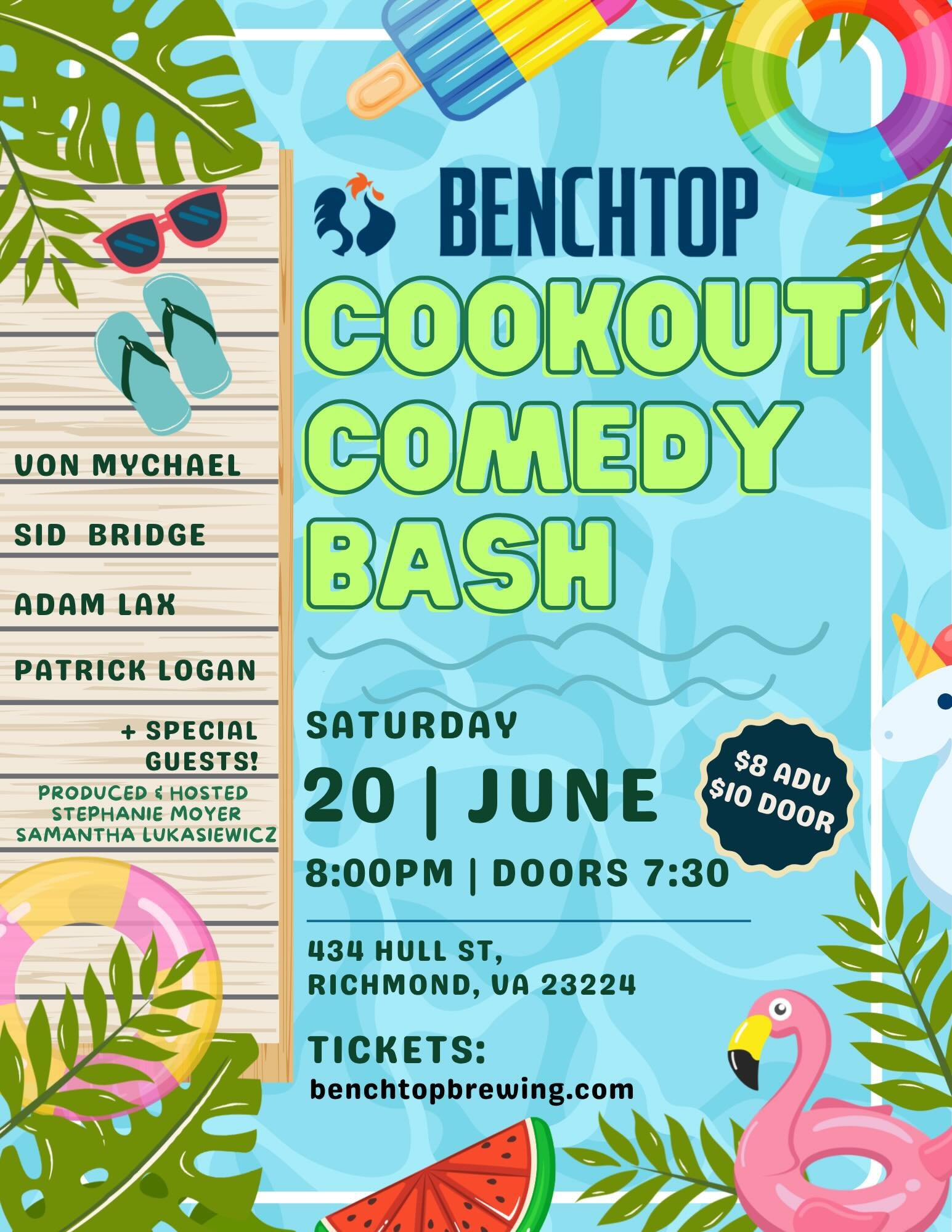 Cookout COMEDY Bash | Benchtop RVA