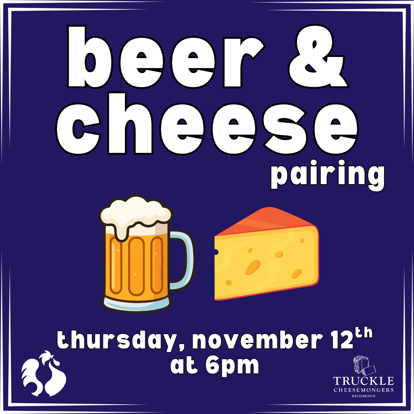 RVA Beer & Cheese Pairing with Truckle Cheesemongers