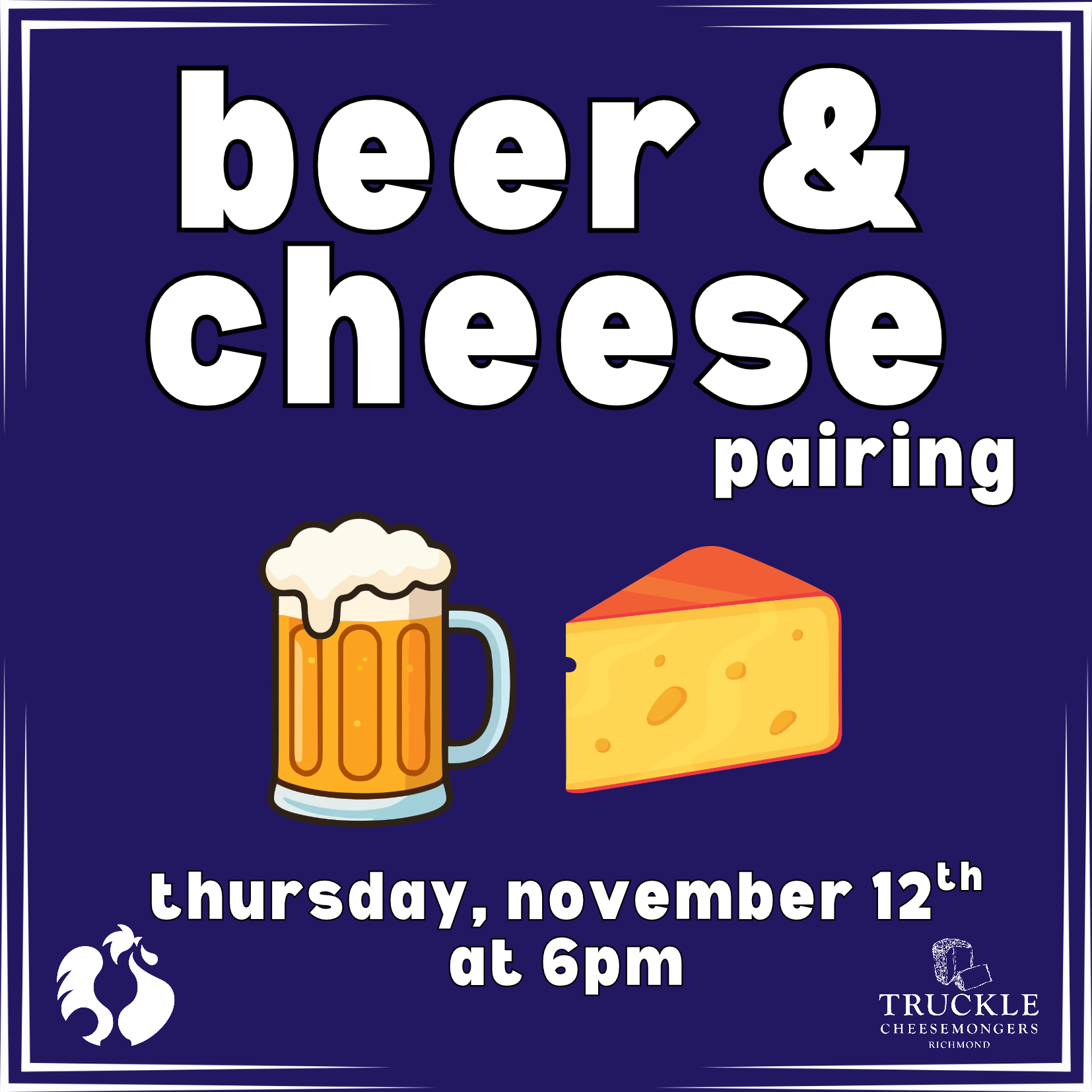 RVA Beer & Cheese Pairing with Truckle Cheesemongers