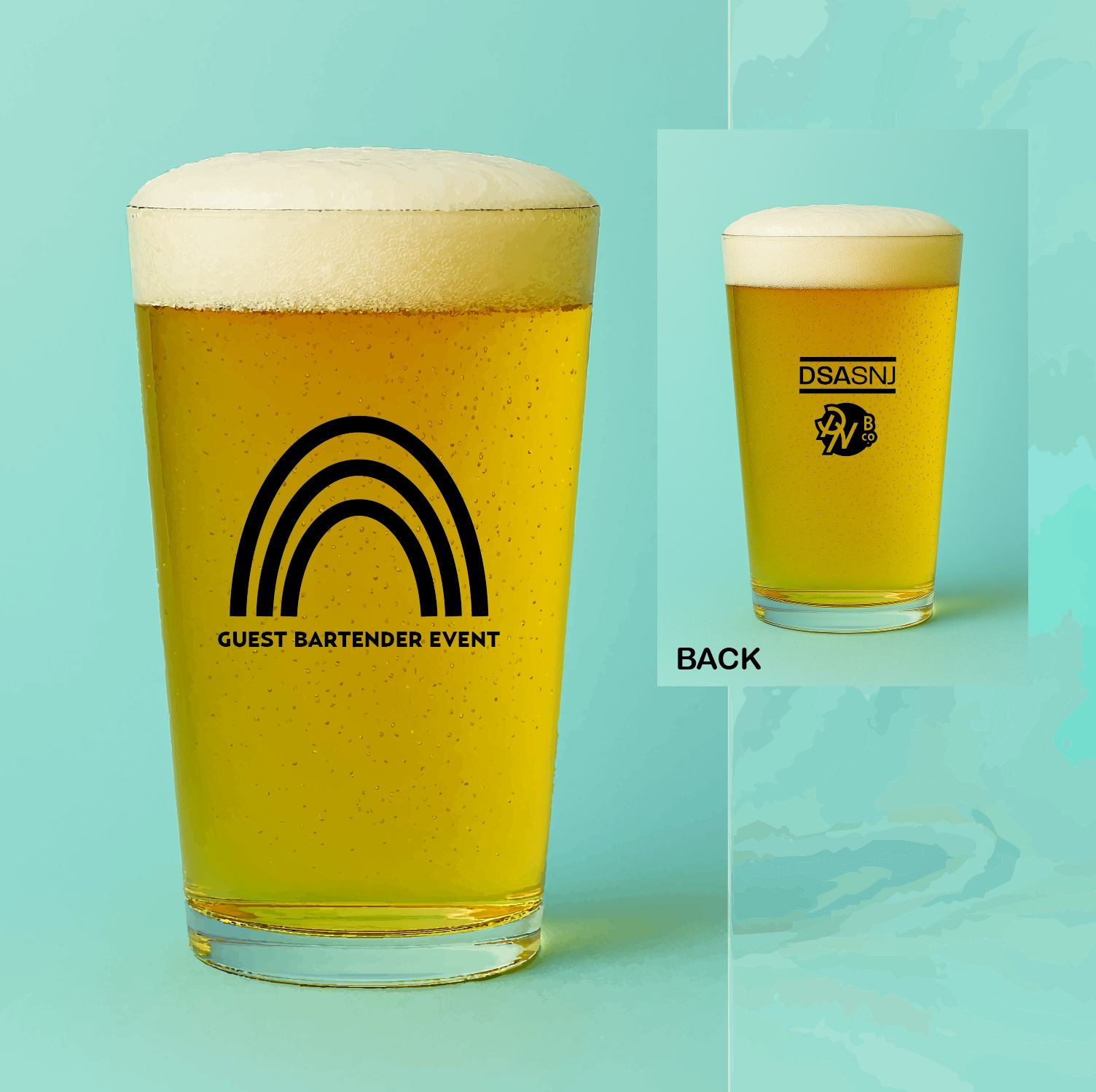 321 Event Pint Glass