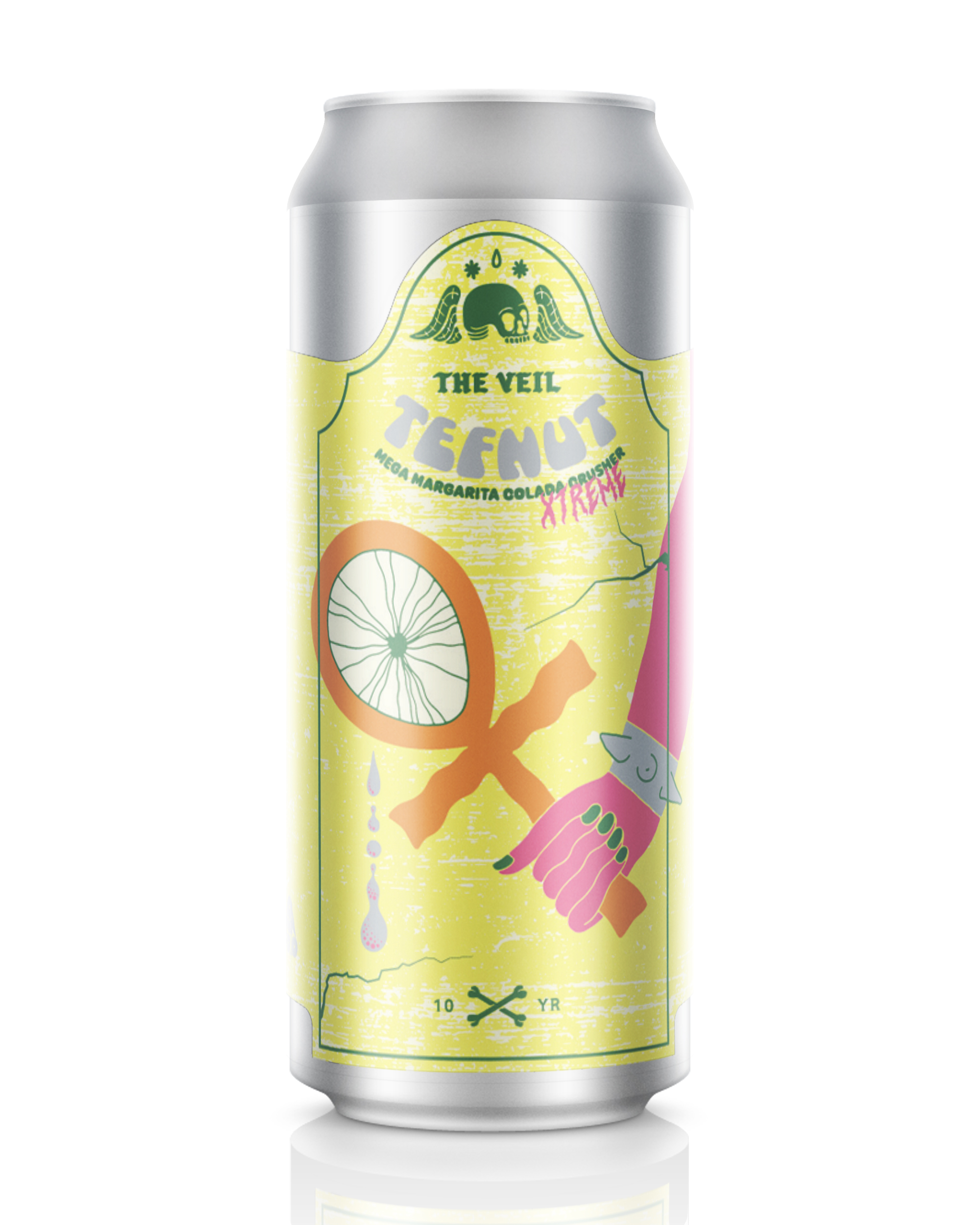 Tefnut Mega Margarita Colada Crusher: Xtreme – 4pk 16oz cans