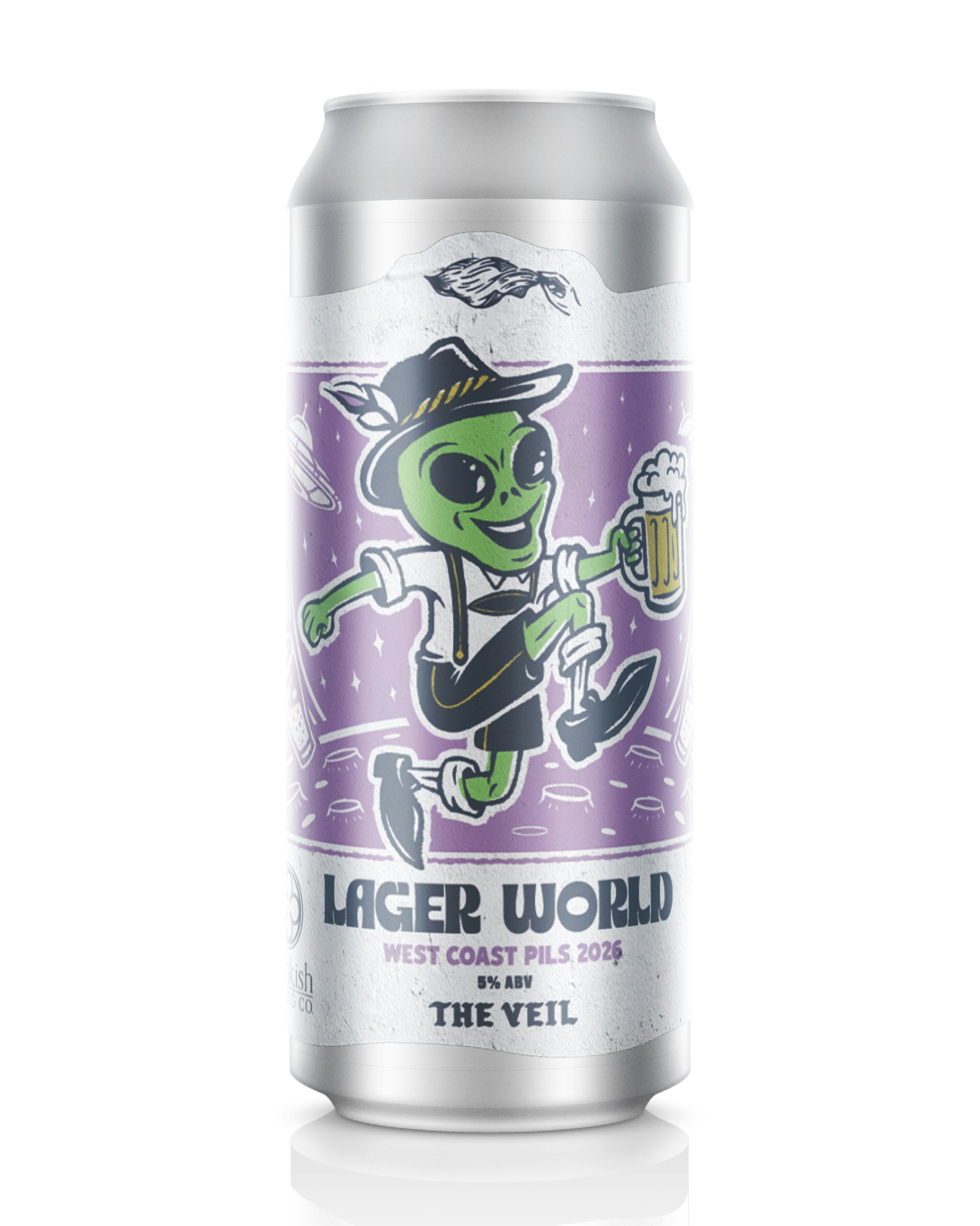 Lager World West Coast Pils 2026 – 4pk 16oz cans