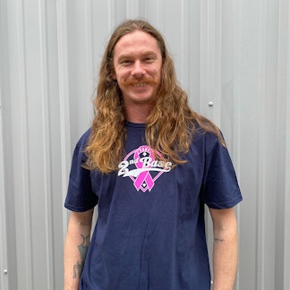 Save 2nd Base Men's Navy Tee