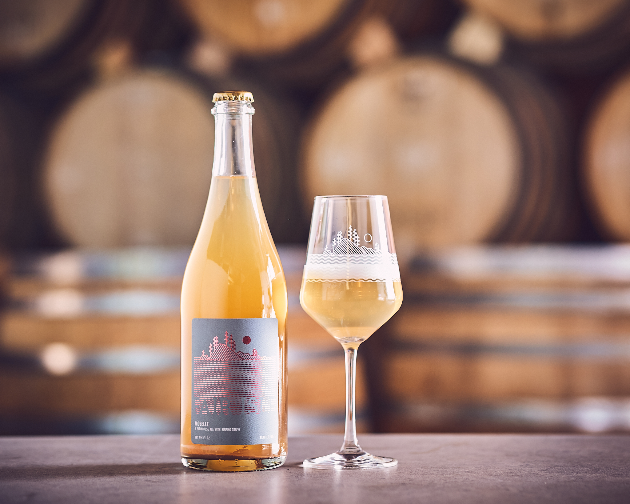 Moselle - farmhouse ale with Riesling grapes