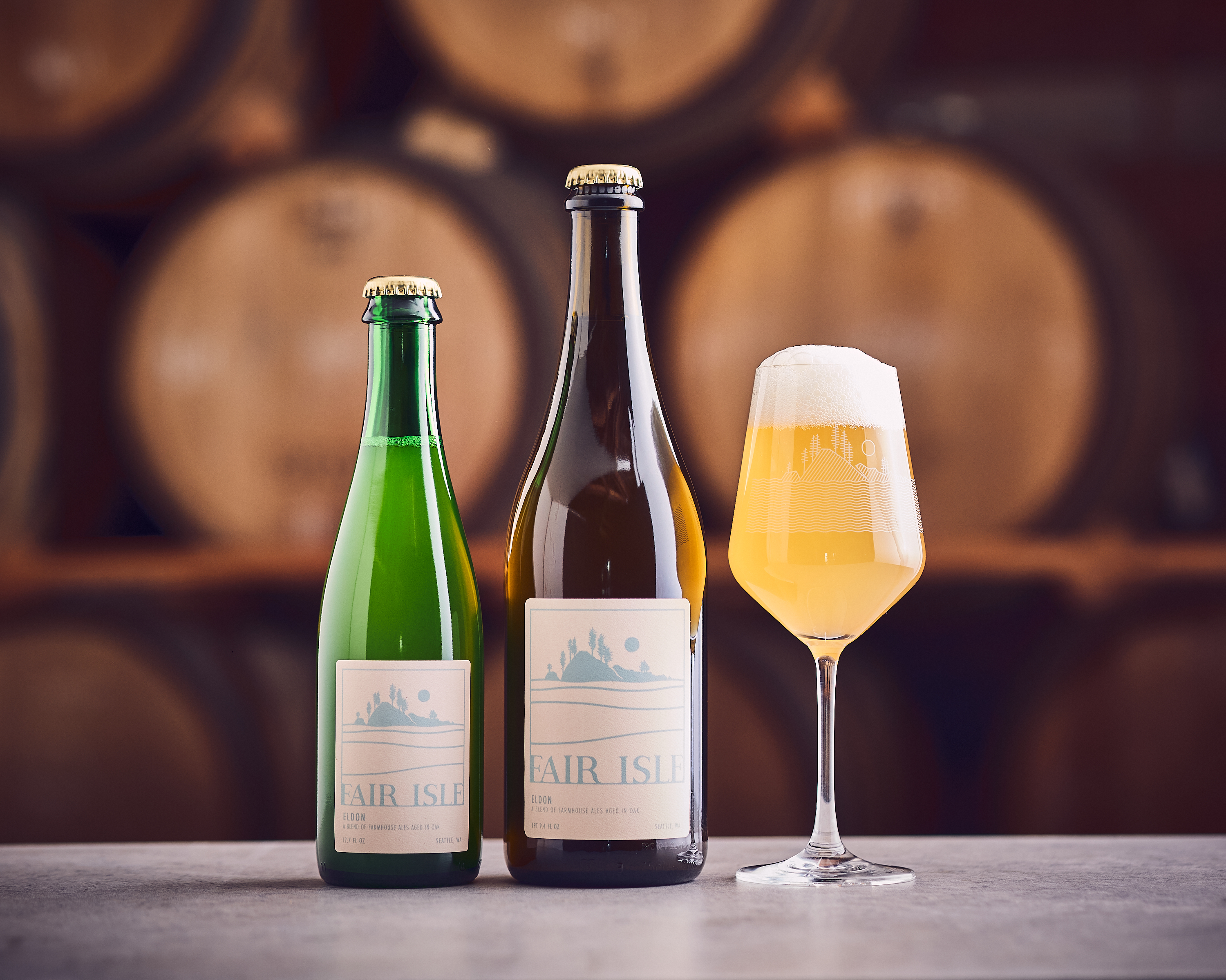 Eldon - blended oak-aged farmhouse ale