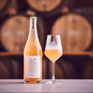 Loraine - a farmhouse ale with Gewürztraminer grapes and Mencia and Tempranillo pomace