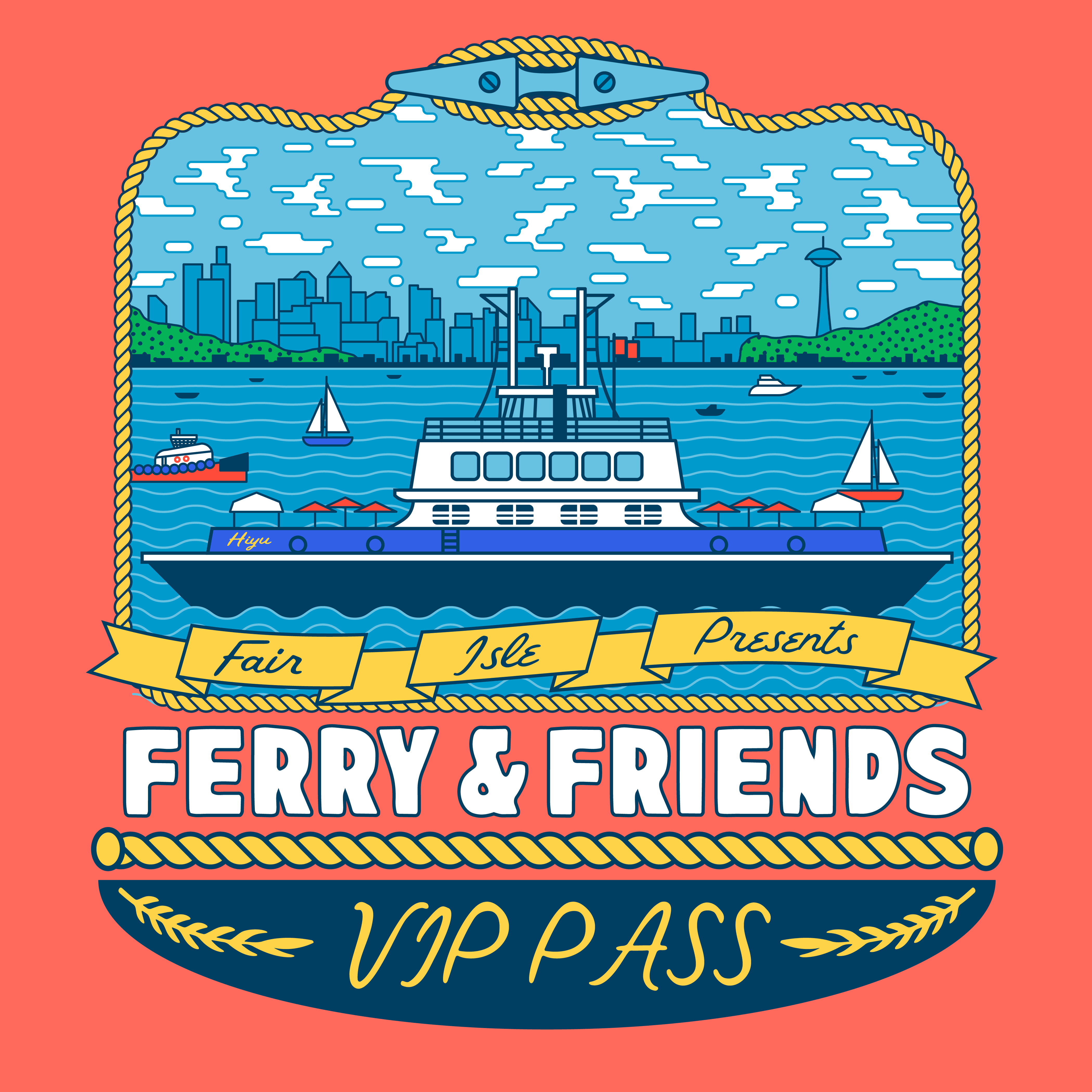 Ferry Friends - VIP: “TIKI PASS”