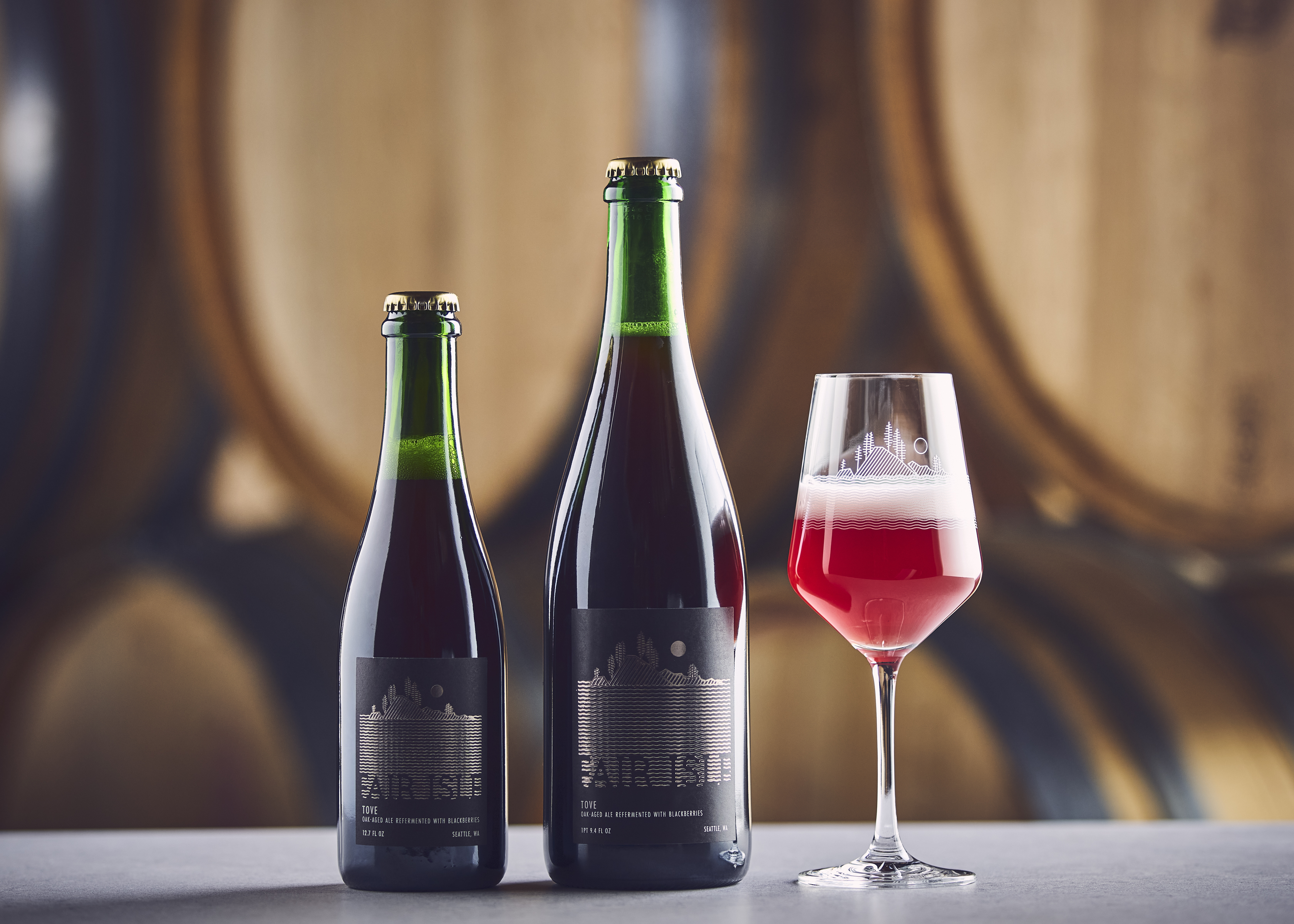 Tove - oak-aged ale with blackberries