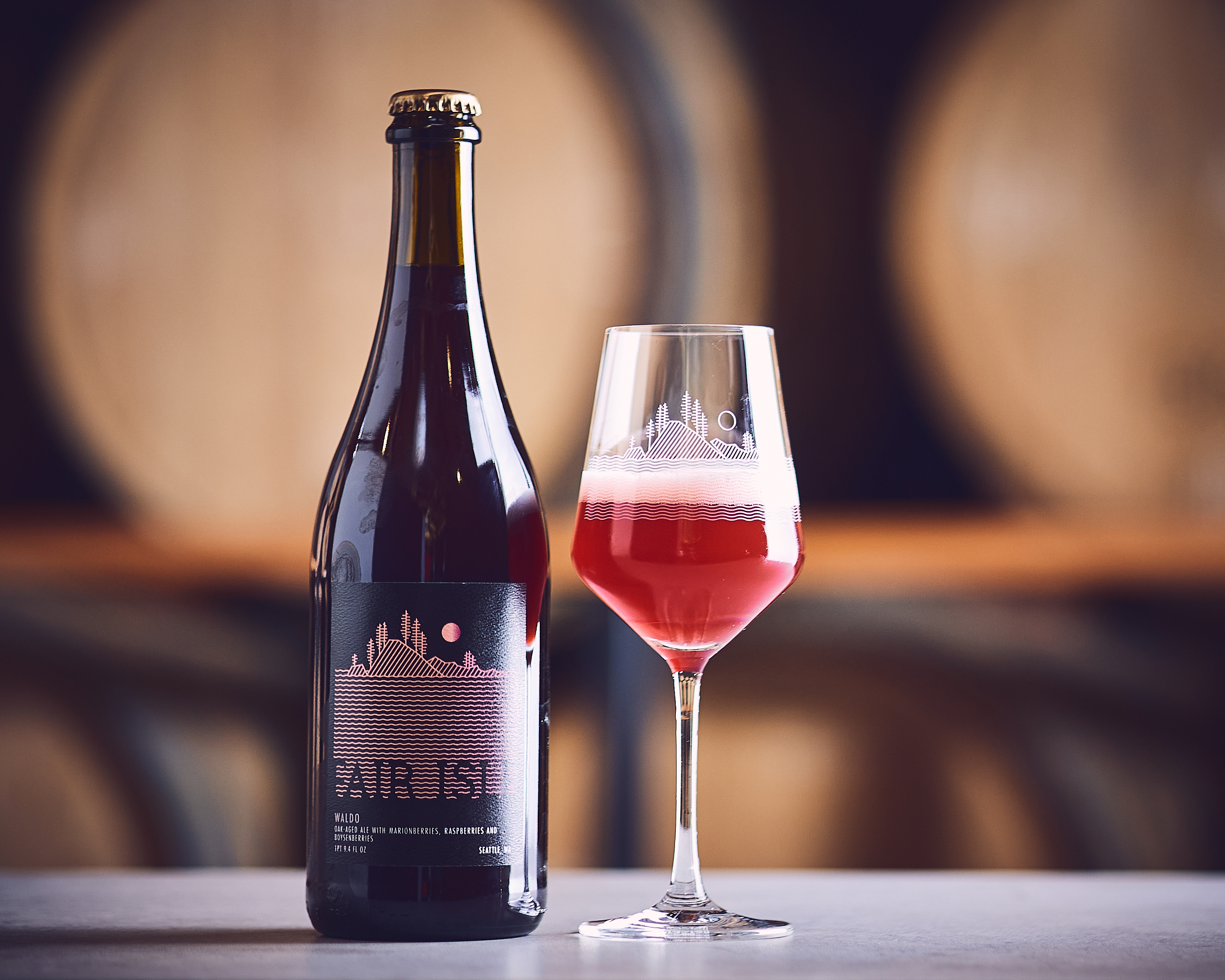 Waldo - refermented on  marionberries, raspberries and boysenberries