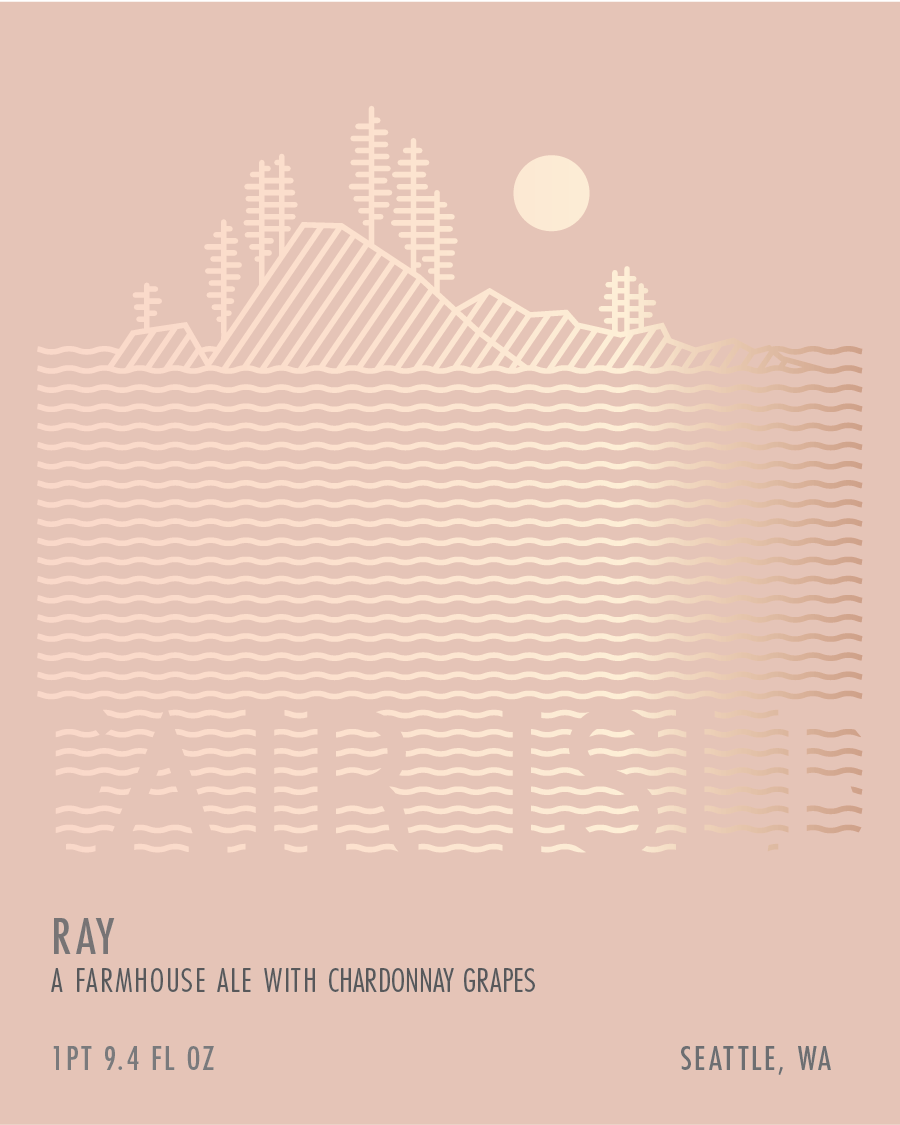 Ray - oak-aged ale with Chardonnay grapes